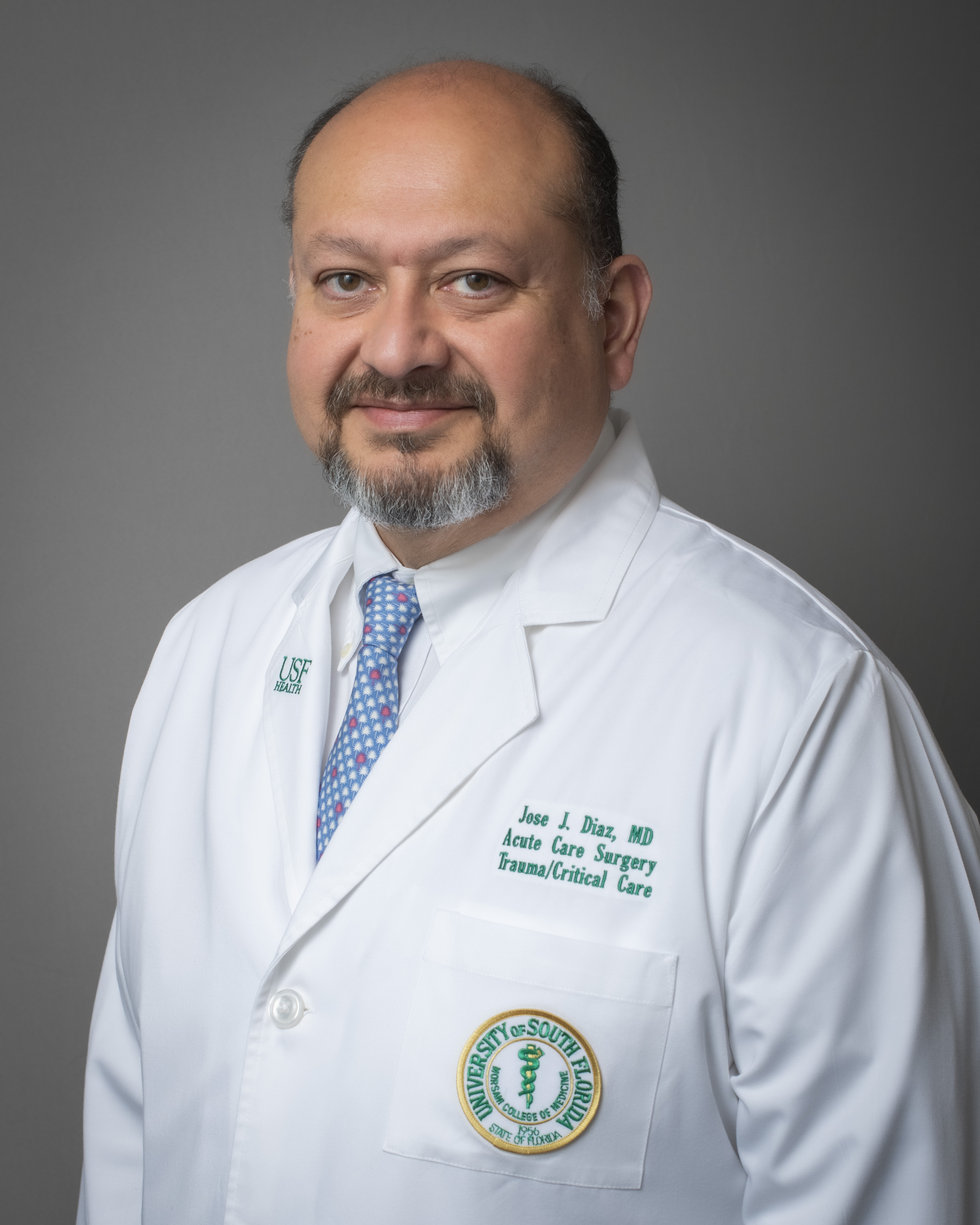 Profile Picture of Jose Diaz, MD, CPE, CNS, FACS, FCCM